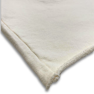 cotton raw edges sweat shorts 