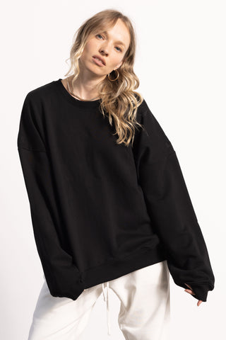 Black Oversized sweatshirt