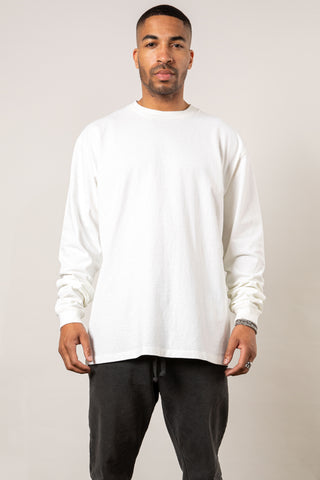 Oversized Long Sleeve Tee bone