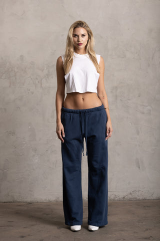 PIMA COTTON TANK TOP - WHITE