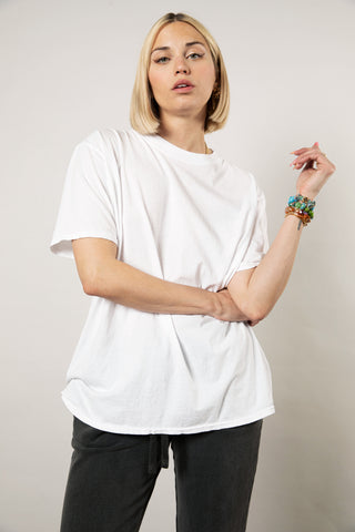 Women Oversized T Shirt white