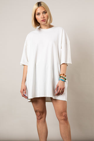 Womens Oversized Tee bone
